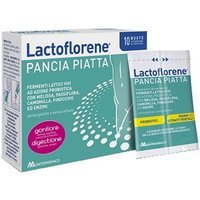 Lactoflorene Pancia Piatta Integratore di Fermenti Lattici, 10 Buste T-Win