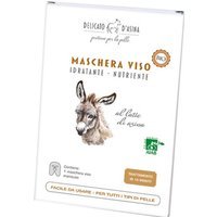 La Dispensa Delicato D'Asina Maschera Viso Bio Idratante Nutriente 1 Pezzo