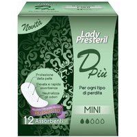 Lady Presteril DPiÃ¹ Mini - Assorbente lady presteril, 12 pezzi