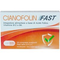 Laerbium Pharma Cianofolin Fast 30 Compresse Orosolubili