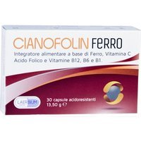 Laerbium Pharma Cianofolin Ferro 30 Capsule
