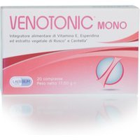 Laerbium Pharma Venotonic Mono Integratore Circolazione, 20 Compresse 850mg