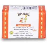 L'Amande Arancia Rossa e Pistacchio di Sicilia - Sapone Vegetale, 200g