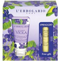 L'Erbolario Cofanetto Accordo Viola Crema Mani + Proteggilabbra