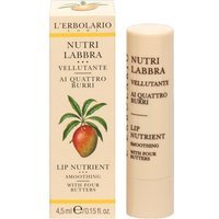 L'Erbolario Nutri Labbra Vellutante ai Quattro Burri, 4.5ml