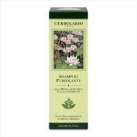L'Erbolario Shampoo Purificante Alla Menta Acquatica E Alla Vitamina E 200 ml