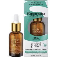 L'Erboristica Antietà Globale - Siero Viso Superidratante Ristrutturante Acido Ialuronico, 30ml