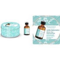 L'Erboristica Kit Acido Ialuronico Siero Viso Super-idratante Ristrutturante 15ml + Spugnetta