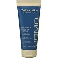 L'Erboristica Uomo - Active Shampoo Doccia Stimolante e Rivitalizzante, 200ml