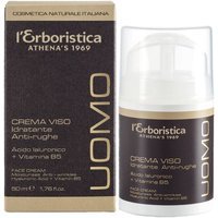 L'Erboristica Uomo - Crema Viso Idratante e Antirughe, 50ml