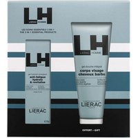 Lierac Homme - Cofanetto Idratazione Uomo Gel Idratante Energizzante 50ml + Gel Doccia 200ml