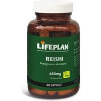 Lifeplan Reishi 480 mg Integratore Alimentare 60 Capsule