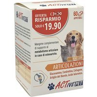 Linea Act ActivePet - Articolazioni Mangime Complementare Cani Gatti,60Compresse