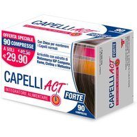 Linea ACT Capelli Act Forte Integratore Alimentare, 90 Compresse