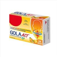 Linea Act Gola Act Integratore Alimentare Gusto Miele E Arancia 24 Compresse