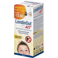 Linea Act LendinOut Act Shampoo Antipidocchi 150ml + Pettine
