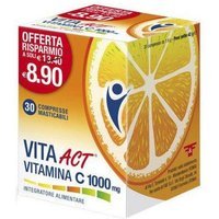 Linea Act Vita Act Vitamina C 1000 Mg Integratore 30 Compresse Masticabili
