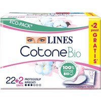 Lines Cotone Bio - Proteggislip Ripiegati, 24 proteggislip