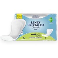 Lines Specialist - Classic Assorbente Sagomato Sottile Super, 30assorbenti