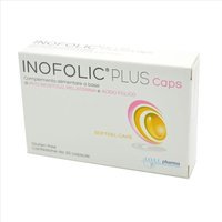 LO.LI. Pharma Inofolic Plus Integratore Alimentare, 20 Capsule