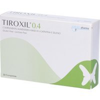 LO.LI.Pharma Tiroxil 0.4 Integratore Funzione Tiroidea, 30 Compresse
