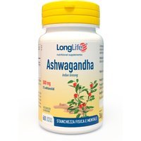 Longlife Ashwagandha Integratore Alimentare, 60 Capsule