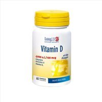 Longlife Vitamin D - Integratore Alimentare 4000 u.i., 60 Compresse
