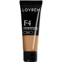 Lovrén Make Up - F4 Fondotinta con Acido Ialuronico Tan, 25ml