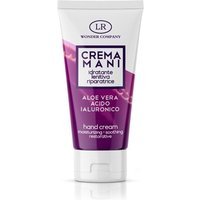 LR Wonder Crema Mani Idratante Lenitiva Aloe Vera + Acido Ialuronico, 75ml