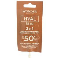 LR Wonder Hyal Sun - 2 in 1 Solare SPF50 Protezione Molto Alta, 15ml