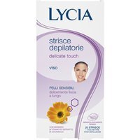 Lycia Delicate Touch - Strisce Depilatorie Viso, 20 Strisce