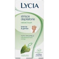 Lycia Natural Touch - Strisce Depilatorie Braccia E Gambe, 20 Strisce