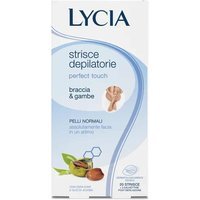 Lycia Strisce Depilatorie Perfect Touch Braccia&Gambe pelli normali, 20 strisce