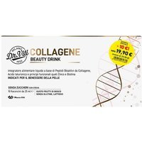 Marco Viti Collagene Beauty Drink - Integratore per il benessere della pelle, 10 flaconcini da 25 ml