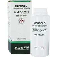 Marco Viti Talco Mentolato 1% polvere cutanea, 100g