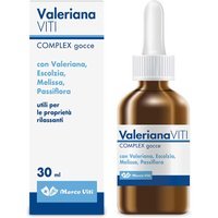 Marco Viti Valeriana Viti Complex Gocce Integratore 30 ml