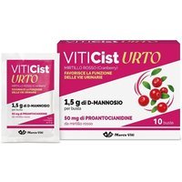 Marco Viti Viticist Urto - Integratore per il benessere delle vie urinarie, 10 bustine