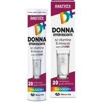 Massigen DailyVit+ - Donna Multivitaminico e Multiminerale, 20 compresse