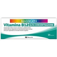 Massigen DailyVit+ - Vitamina B12 Alta Concentrazione, 14 flaconcini