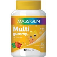 Massigen Dailyvit+ Multigummy Integratore Alimentare, 60 Caramelle Gommose