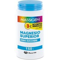 Massigen Magnesio Superior Zero Zuccheri Integratore Alimentare, 150g