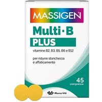 Massigen Multi B Plus Integratore Vitamine del Gruppo B, 45 Compresse