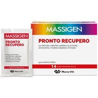 Massigen Pronto Recupero Integratore Gusto Arancia Rossa, 14 bustine