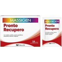 Massigen Pronto Recupero Integratore Gusto Arancia Rossa, 18 bustine