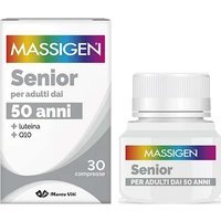 Massigen Senior Integratore Vitamine e Minerali per Adulti 50 Anni, 30 Compresse