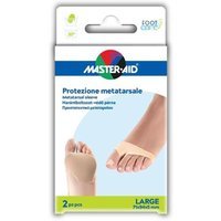 Master-Aid Foot Care - Protezione in Gel + Tessuto per Metatarso Large, 1paio