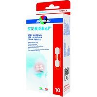 Master-Aid Sterigrap - Strip Adesivo Sutura della Ferita 3,2 x 0,8cm, 10strip