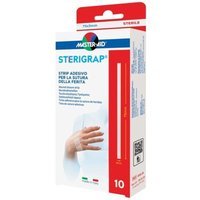 Master-Aid Sterigrap - Strip Cerotto Per Sutura 100 x 12 mm, 6 Cerotti