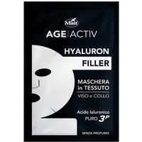Matt Age Activ - Hyaluron Filler Maschera in Tessuto Viso e Collo, 1 maschera