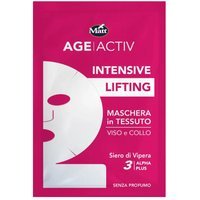 Matt Age Activ - Intensive Lifting Maschera Viso in Tessuto Viso e Collo, 1 maschera